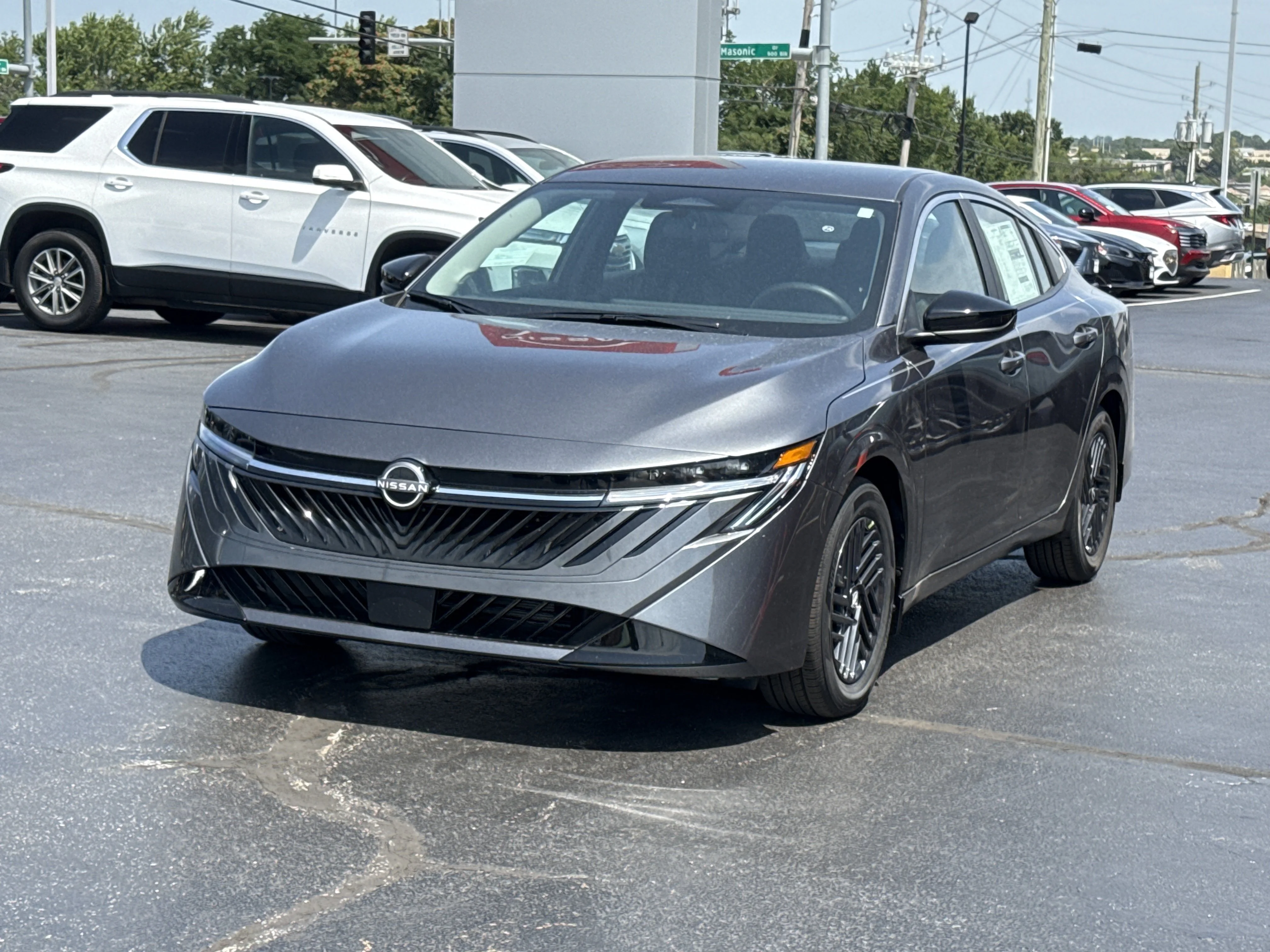 New 2026 Gun Metallic Nissan SV image 10