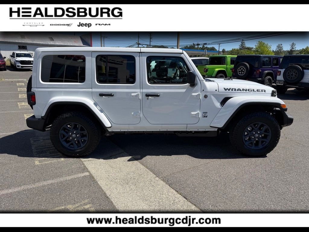 New 2026 Bright White Clearcoat Jeep 85th Anniversary Edition image 6