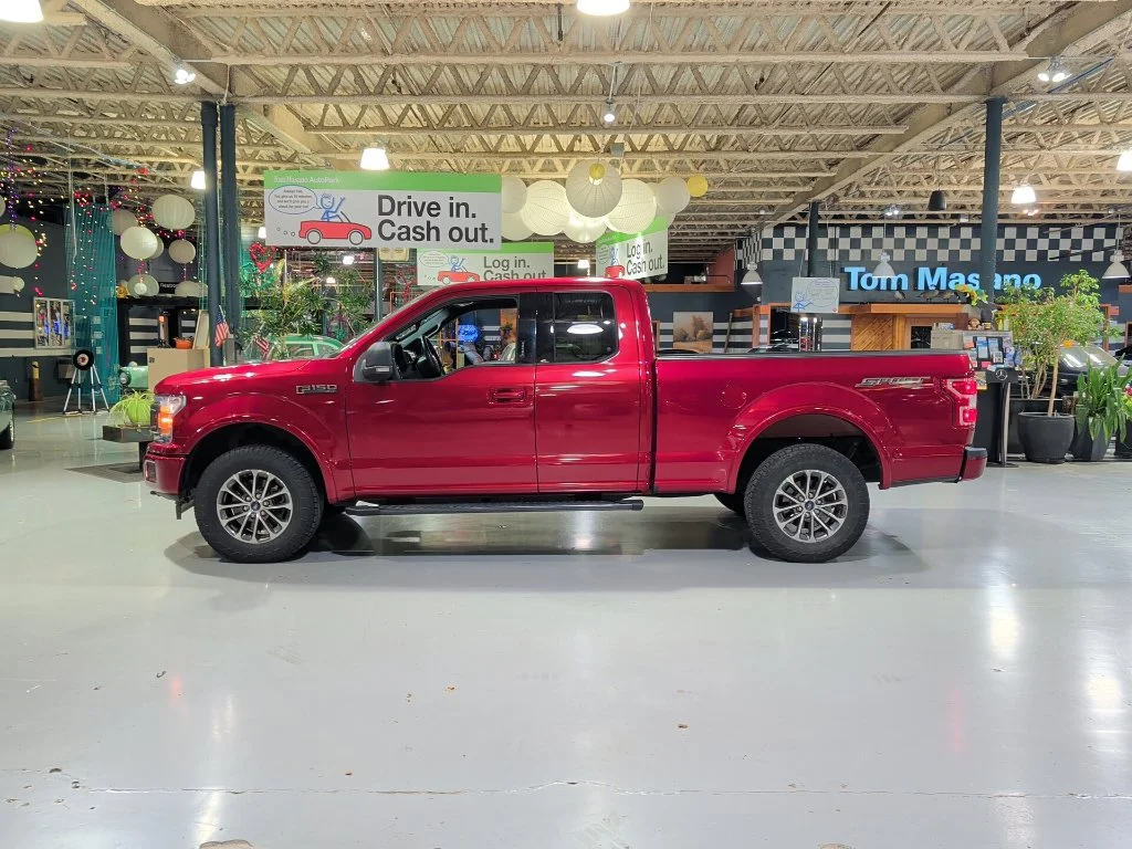 Used 2018 Ruby Red Metallic Ford XLT image 12