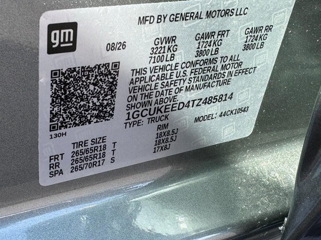 New 2026 Sterling Gray Metallic Chevrolet RST image 20