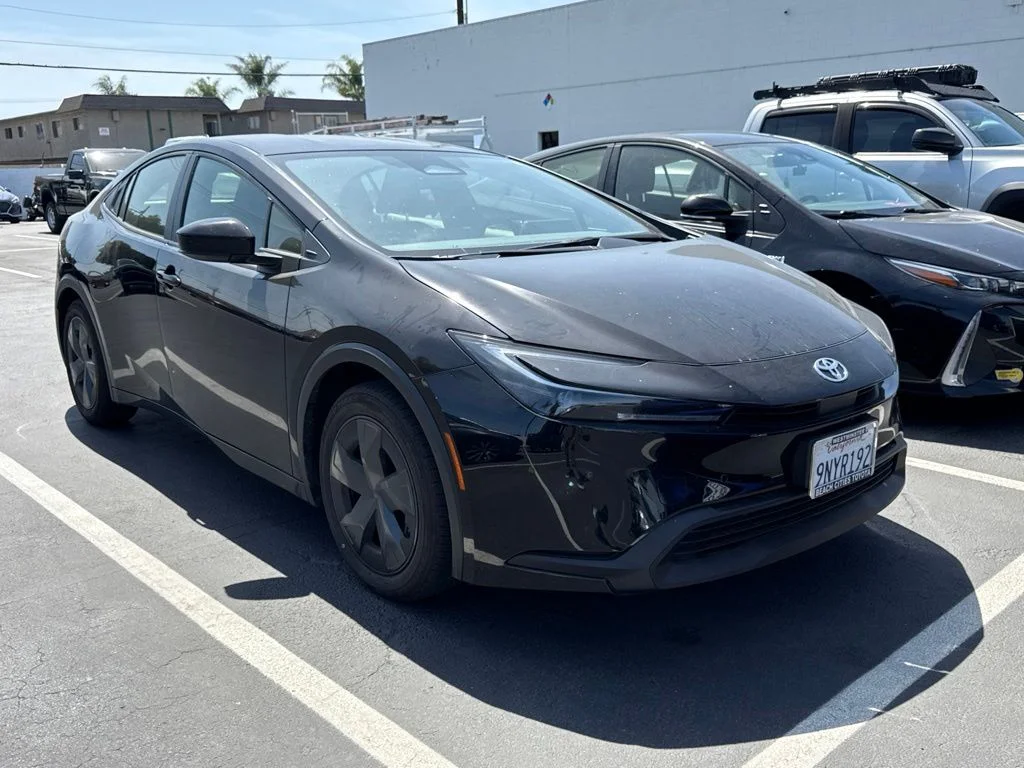Certified Used 2024 Black Toyota LE image 1