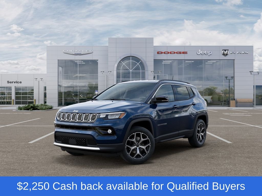 New 2026 Fathom Blue Pearl-Coat Exterior Paint Jeep Limited image 1