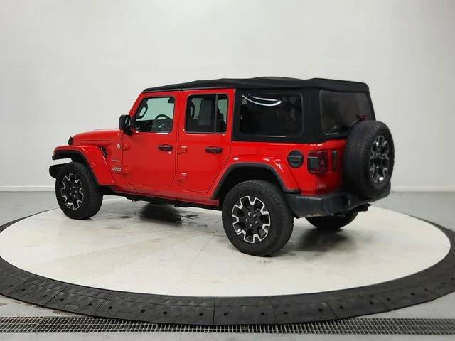 Used 2024 Red Jeep Sahara image 6