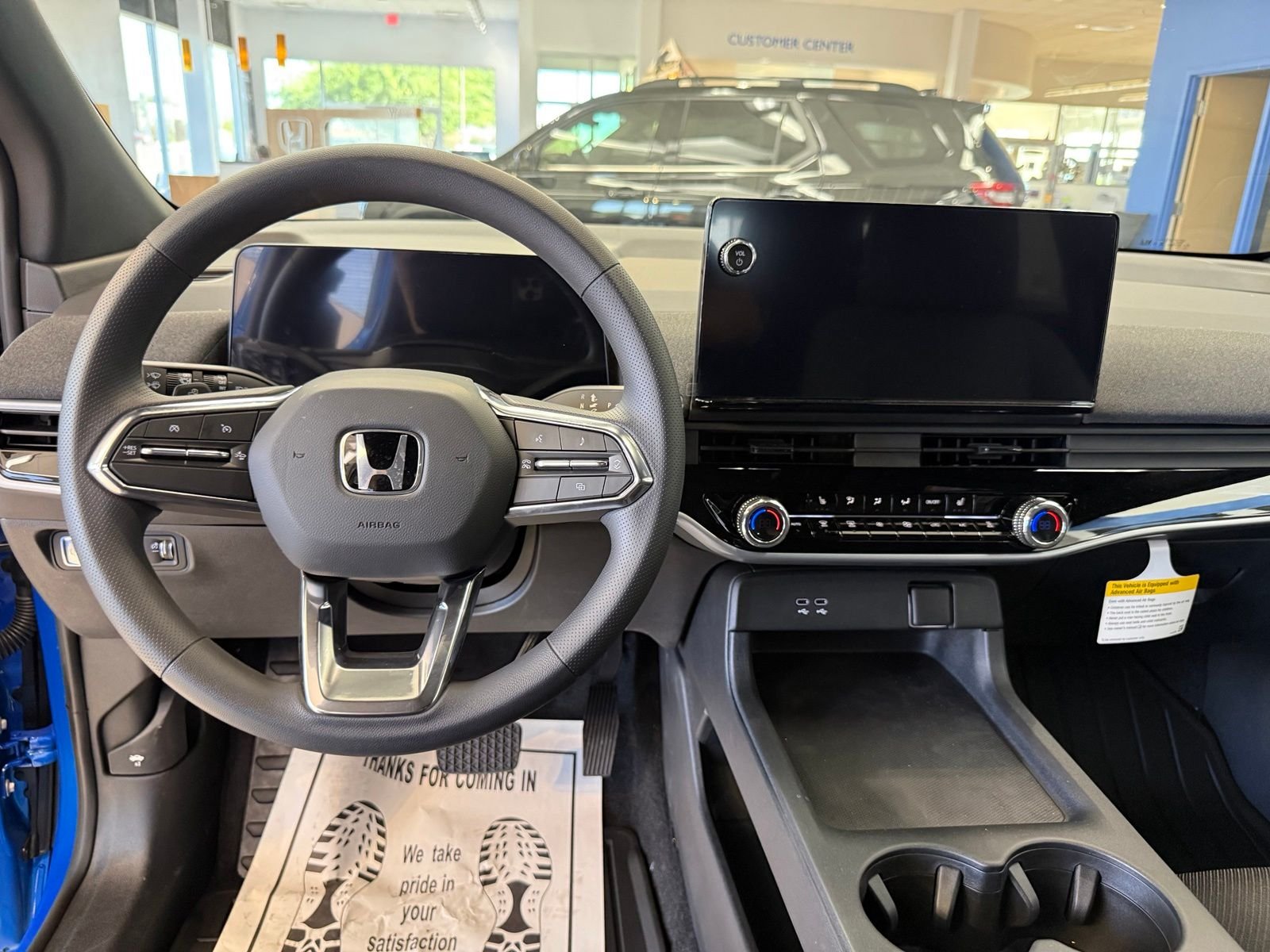 New 2026 Pacific Blue Metallic Honda EX image 16