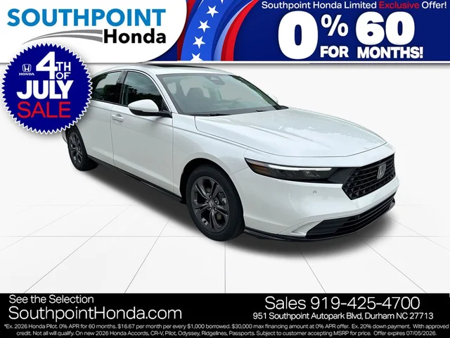 2026 Honda Accord EX-L