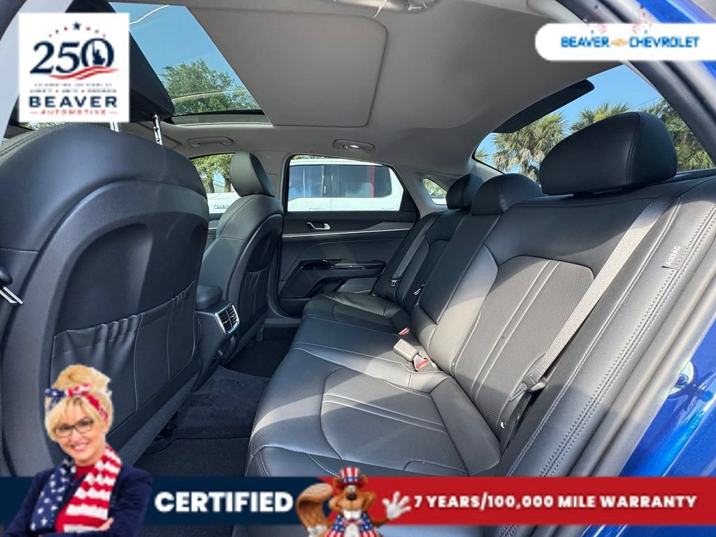 Used 2025 Blue Kia EX image 14