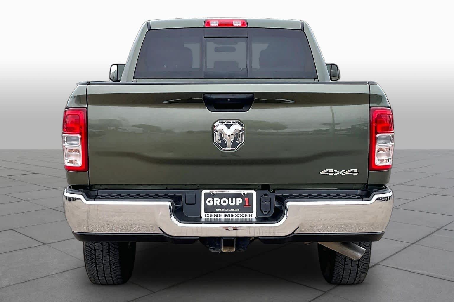 Used 2021 Olive Green Pearlcoat Ram Tradesman image 4