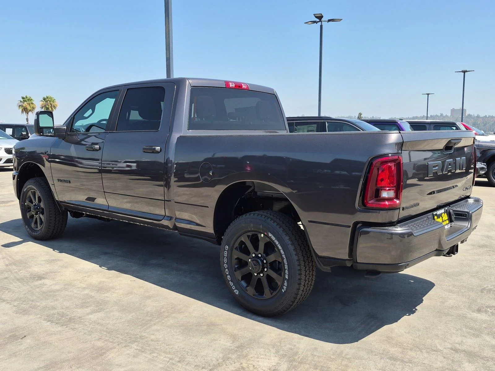 New 2026 Granite Crystal Metallic Clear-Coat Exterior Paint RAM Big Horn image 4