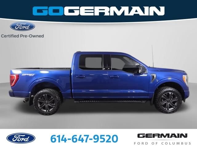 Certified Used 2023 Atlas Blue Metallic Ford XLT image 5