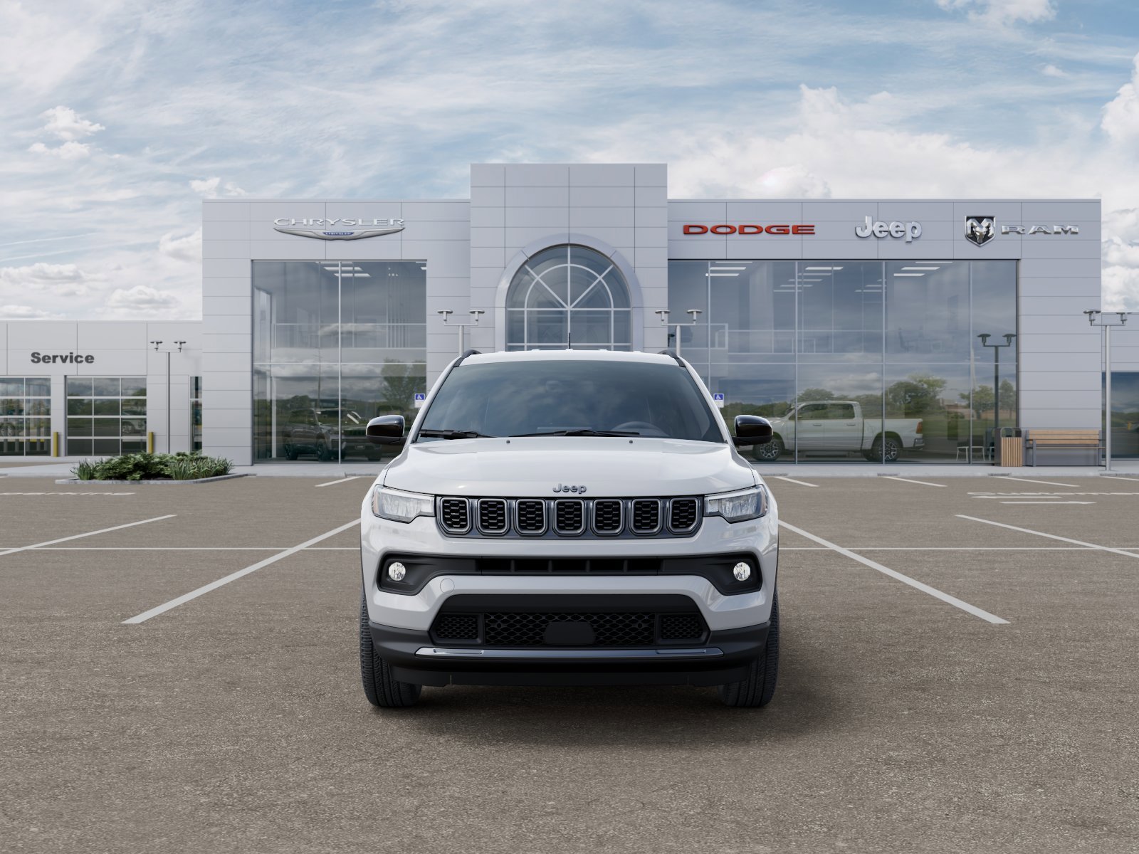 New 2026 Bright White Clearcoat Jeep Latitude image 6