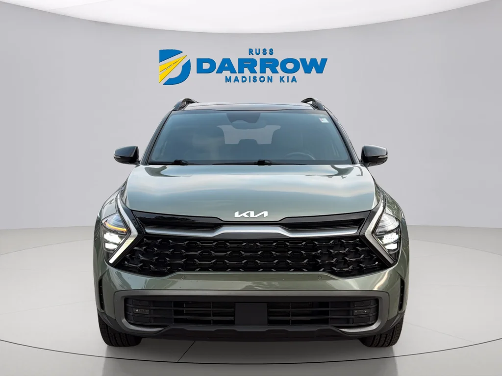 Used 2024 Jungle Green/Ebony Black Roof Kia X-Pro Prestige image 8