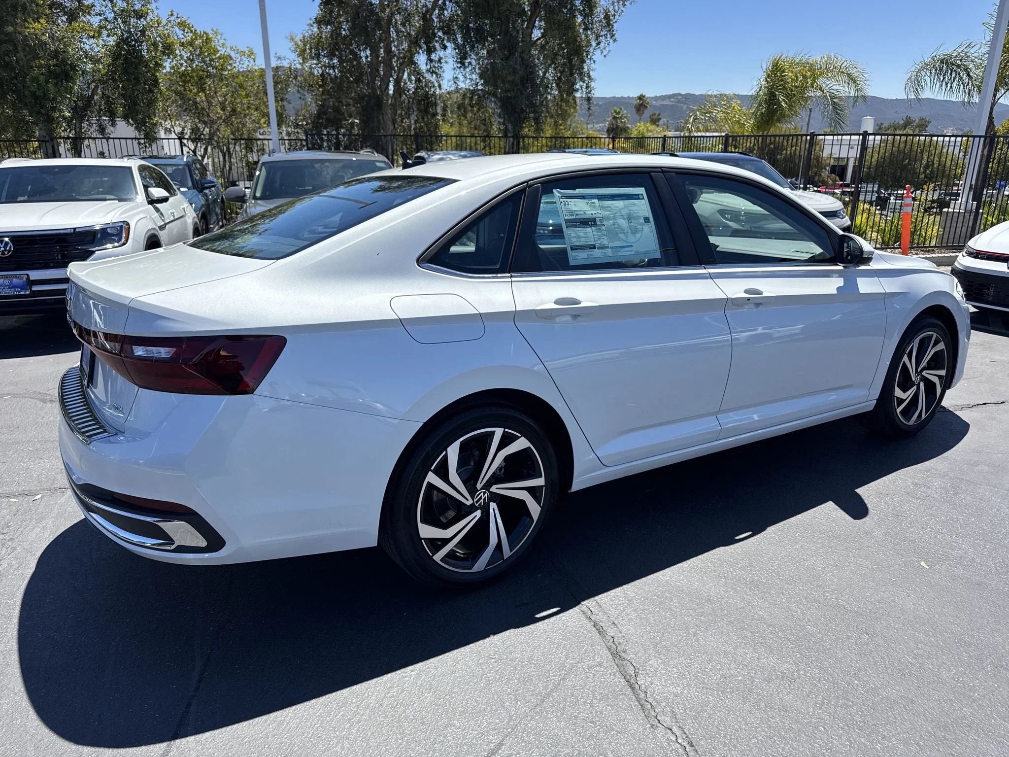 New 2026 Opal White Pearl Volkswagen SEL image 7