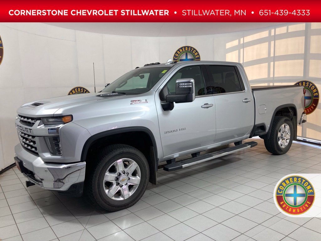 Used 2022 SILVER ICE METALLIC Chevrolet LTZ image 1