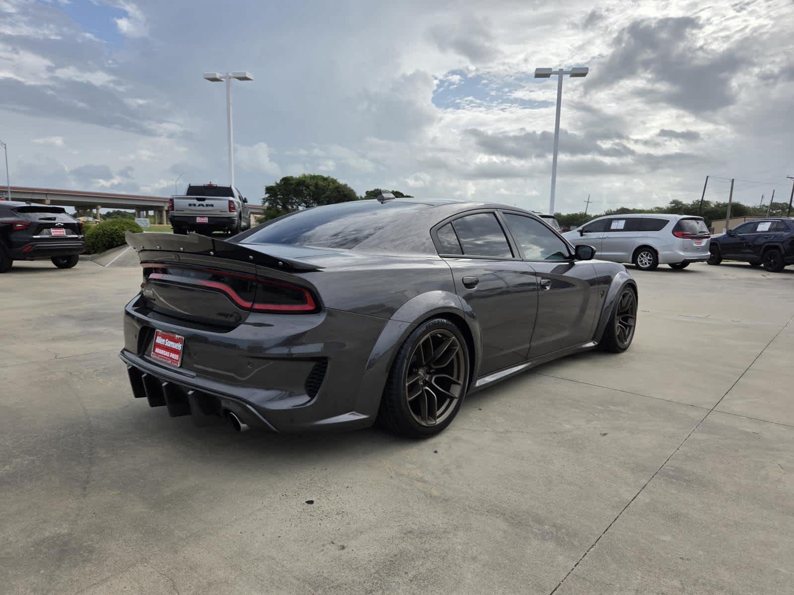 Used 2021 Granite Pearlcoat Dodge SRT Hellcat Widebody image 5