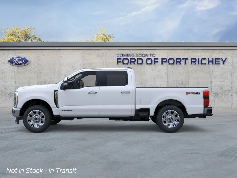 New 2026 Star White Metallic Tri-Coat Ford F-250® Lariat® image 3