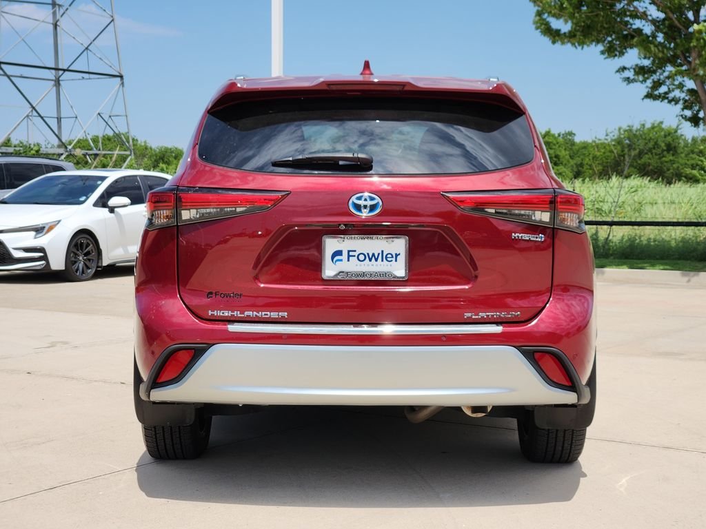 Used 2021 Red Toyota Platinum image 6
