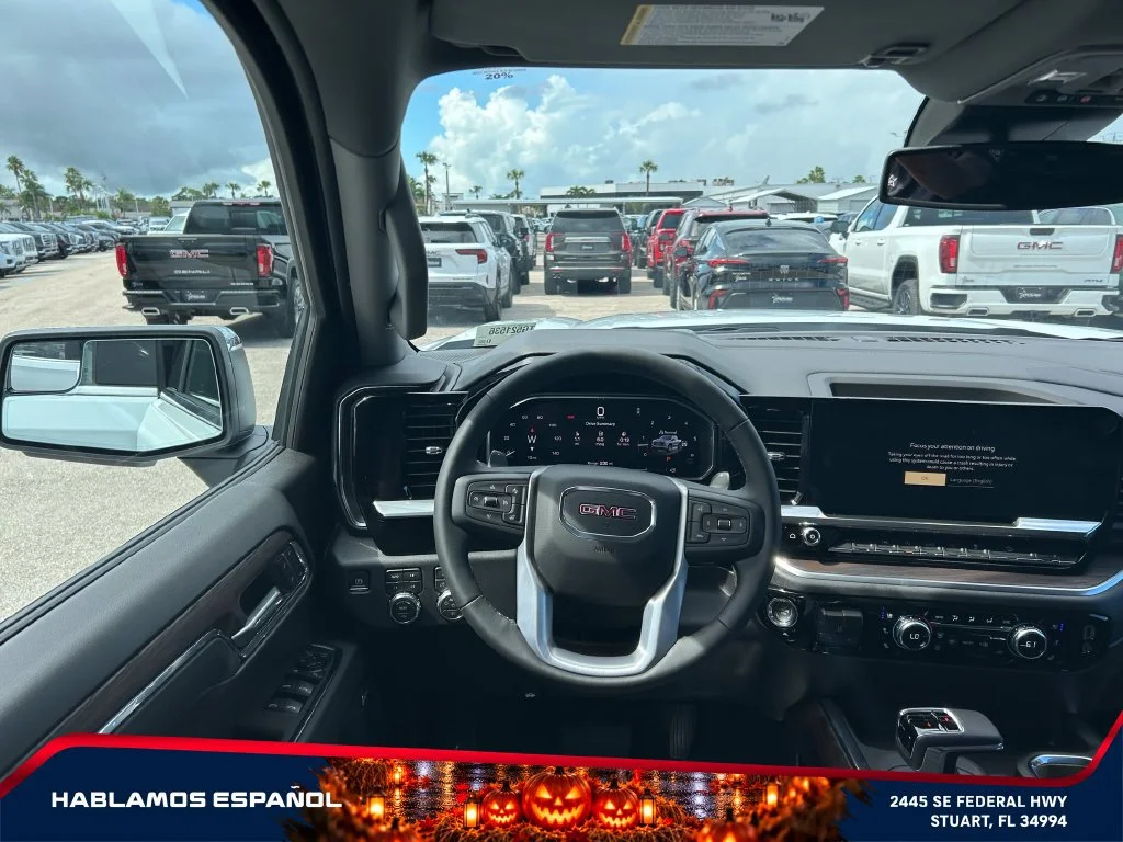 New 2026 Glacier White Tricoat GMC SLT image 13