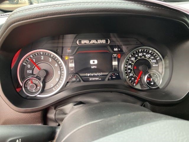 Used 2023 Diamond Black Crystal Pearlcoat Ram Laramie image 14