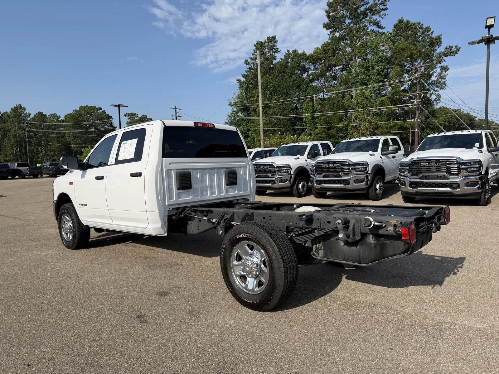 Used 2019 Bright White Clearcoat Ram Tradesman image 4