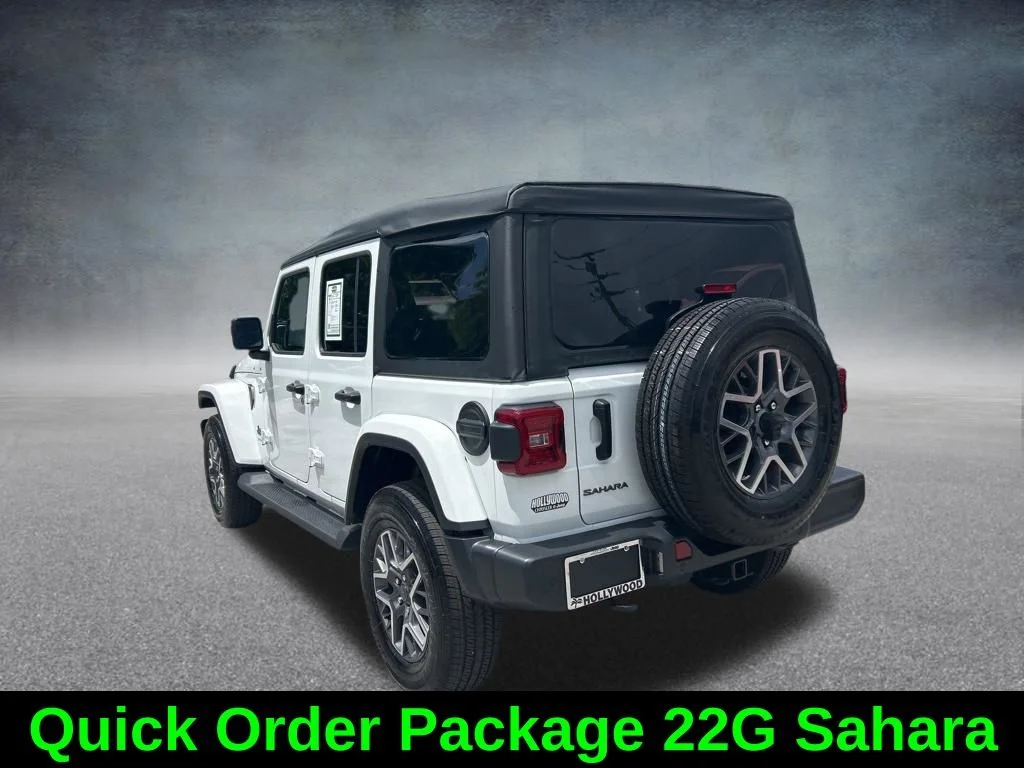 Certified Used 2025 White Jeep Sahara image 7