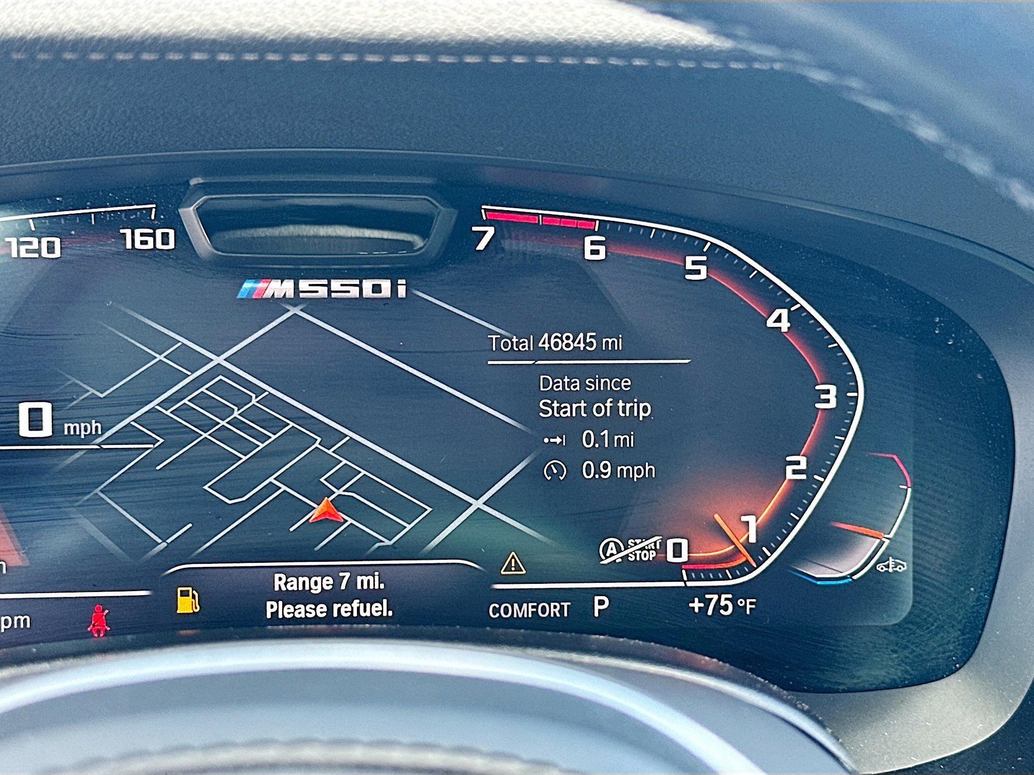 Used 2023 Black Sapphire Metallic BMW M550i xDrive image 11