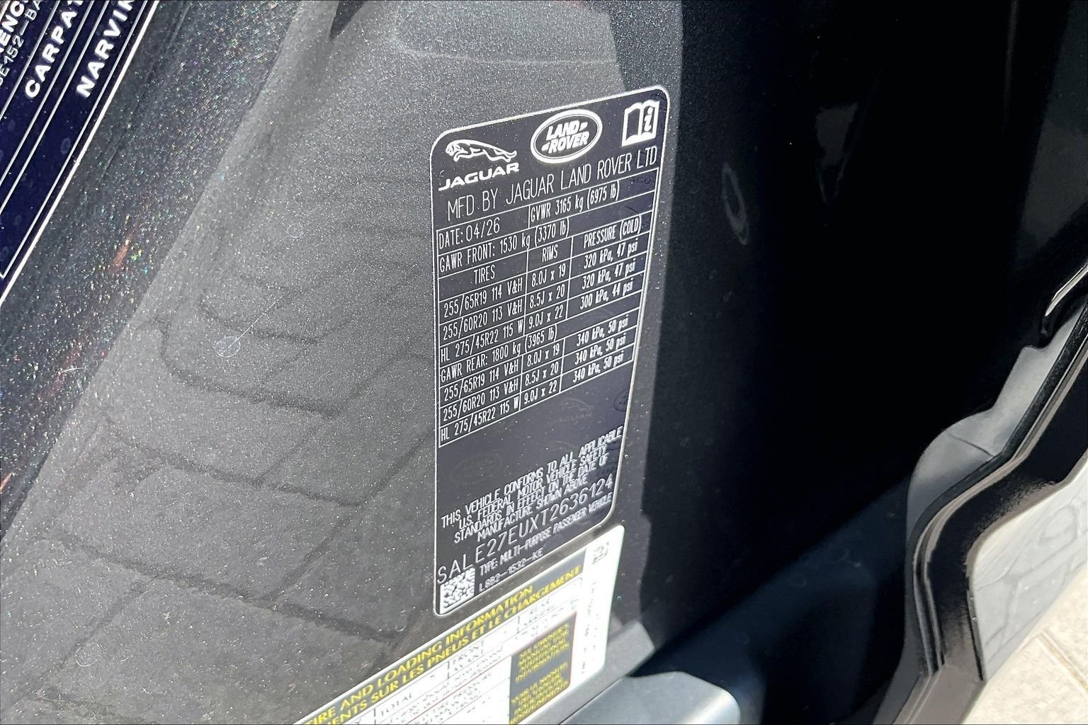 New 2026 Carpathian Grey LAND ROVER X-Dynamic SE image 13