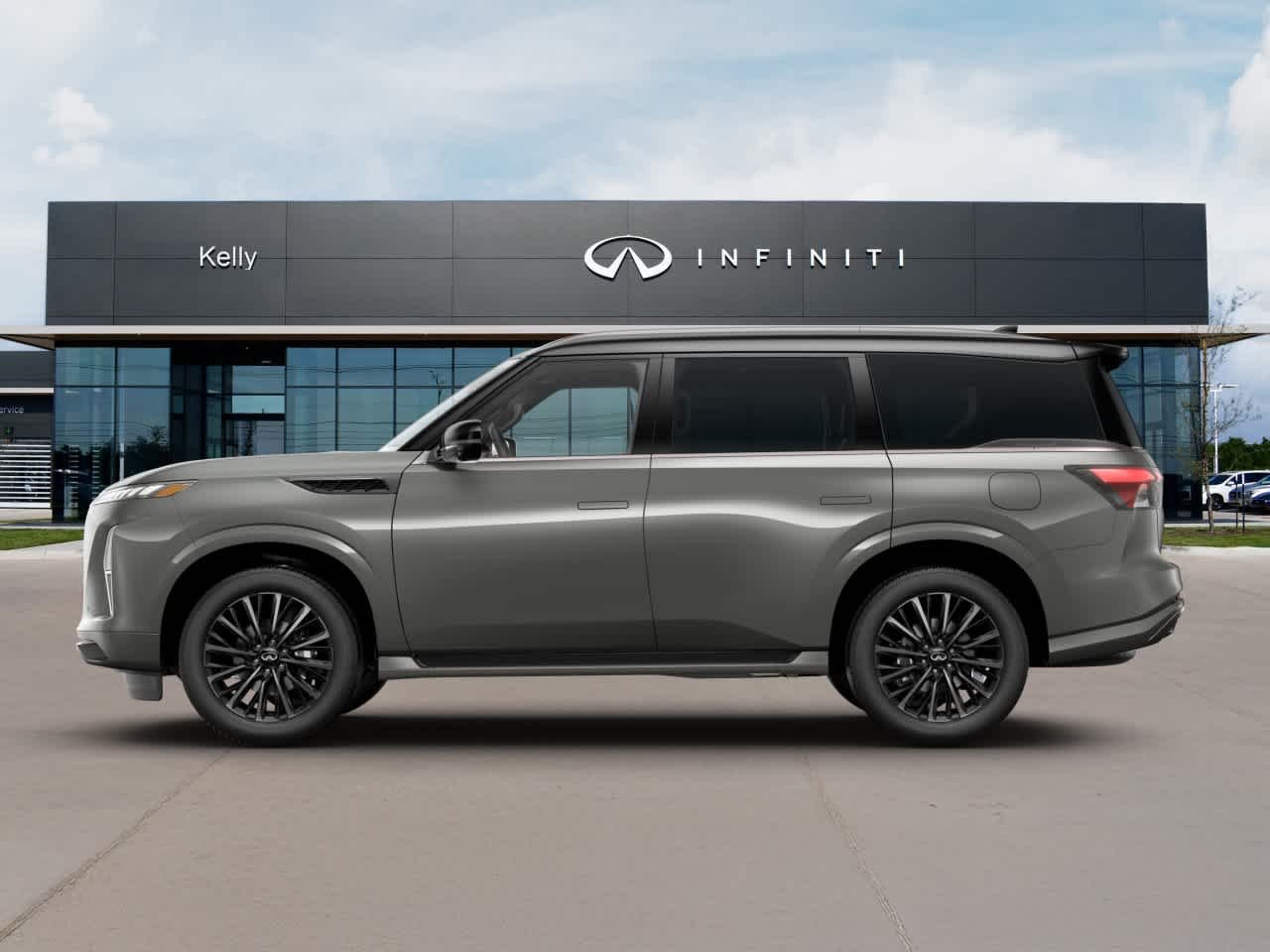 New 2027 Dynamic Metal/Black Obsidian INFINITI Autograph 4WD image 3