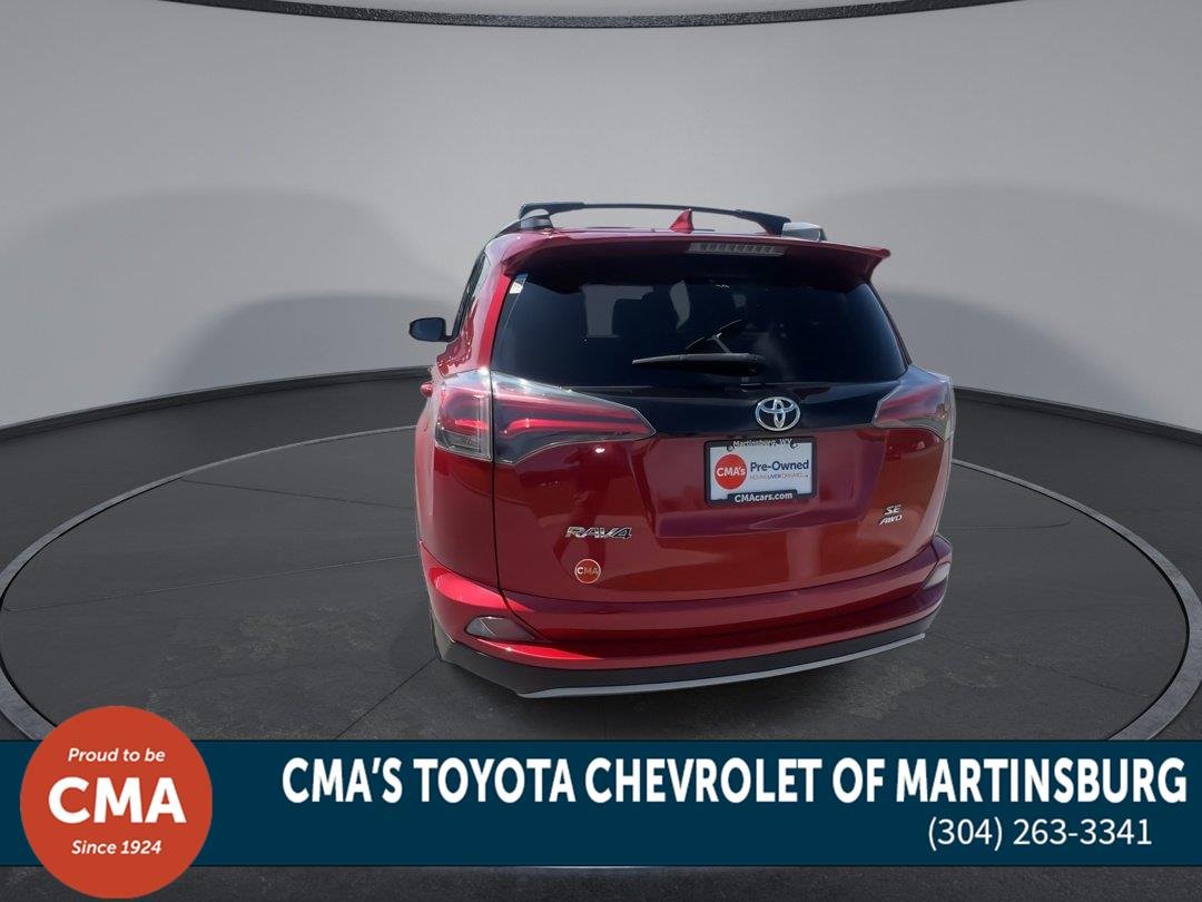 Used 2017 Barcelona Red Metallic Toyota SE image 7