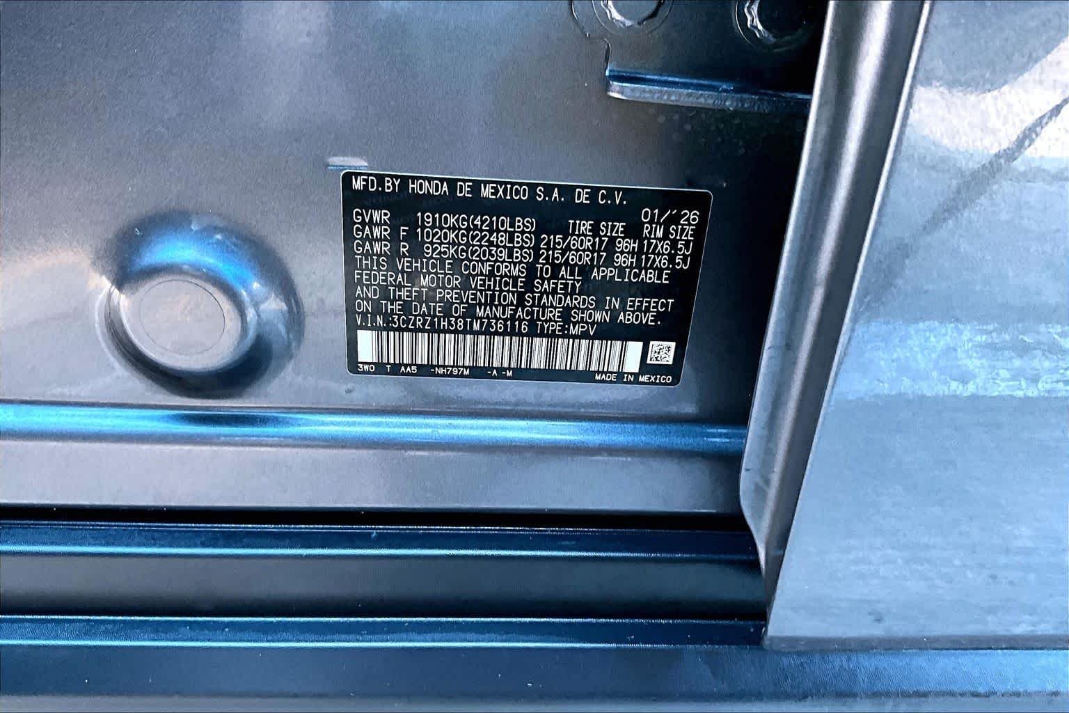 Certified Used 2026 Modern Steel Metallic Honda LX image 19