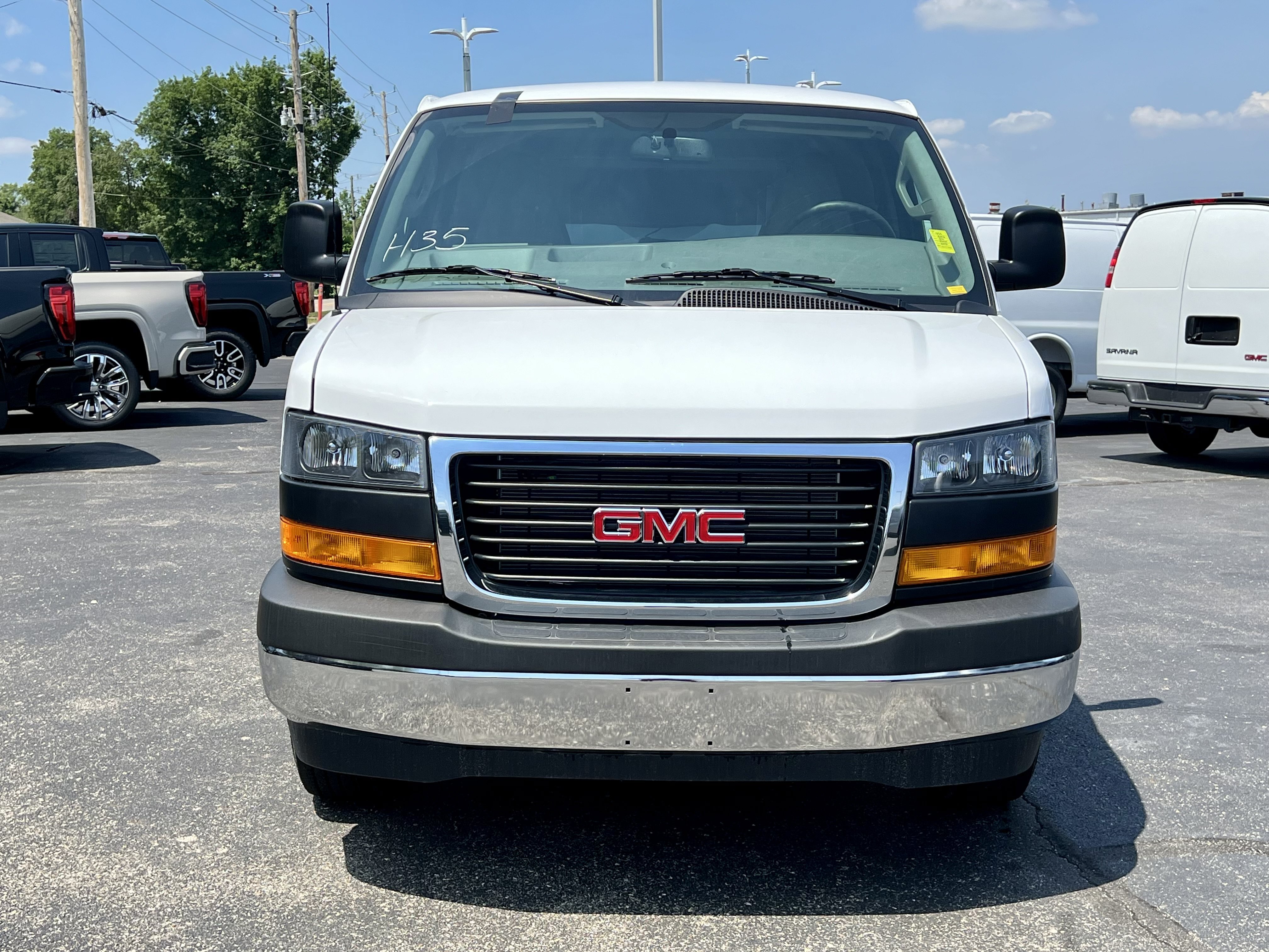 New 2026 Summit White GMC Work Van image 2