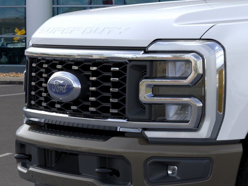 New 2026 Star White Metallic Tri-Coat Ford F-350® King Ranch® image 17
