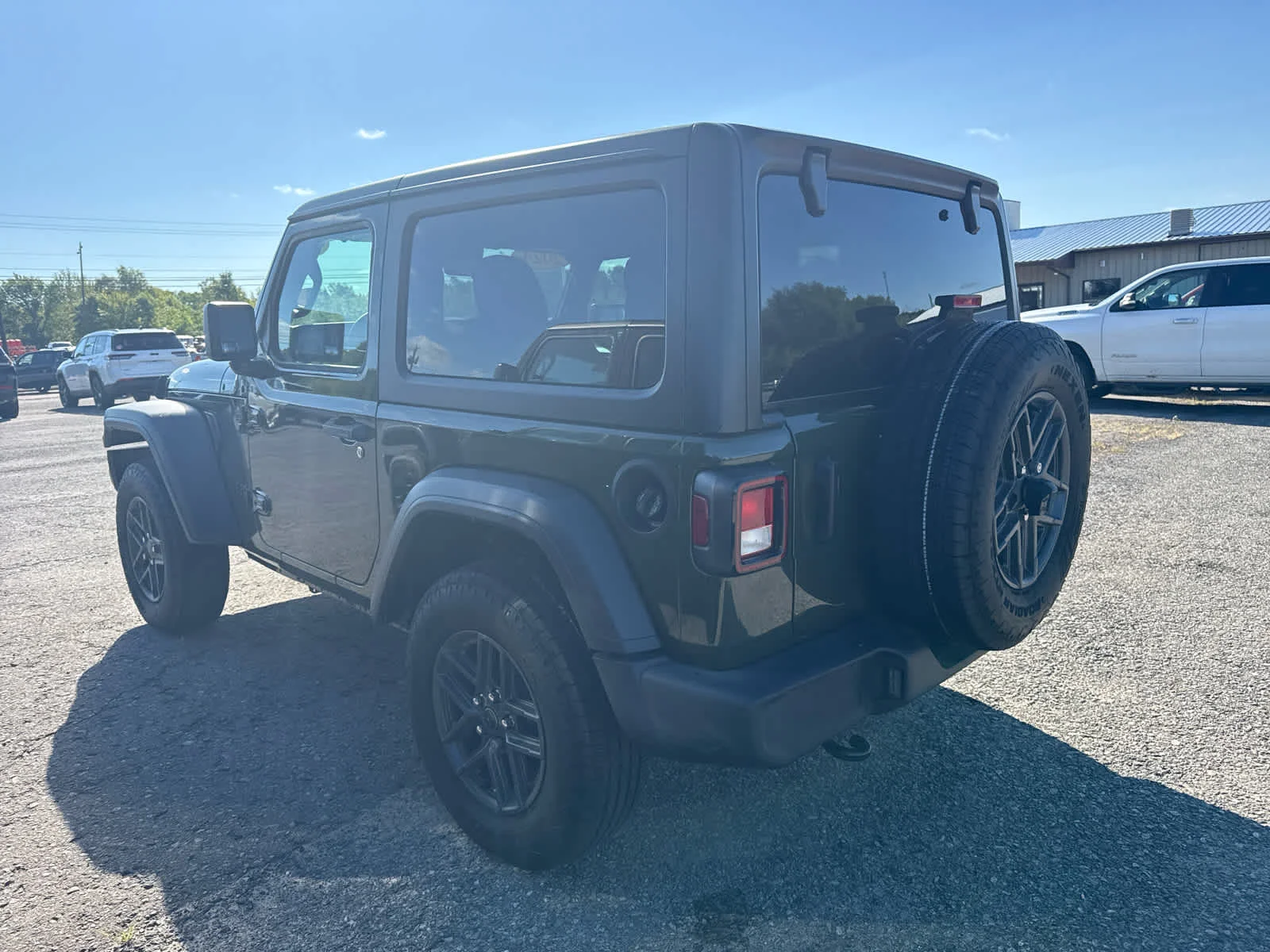 Used 2024 Sarge Green Clearcoat Jeep Sport S image 6