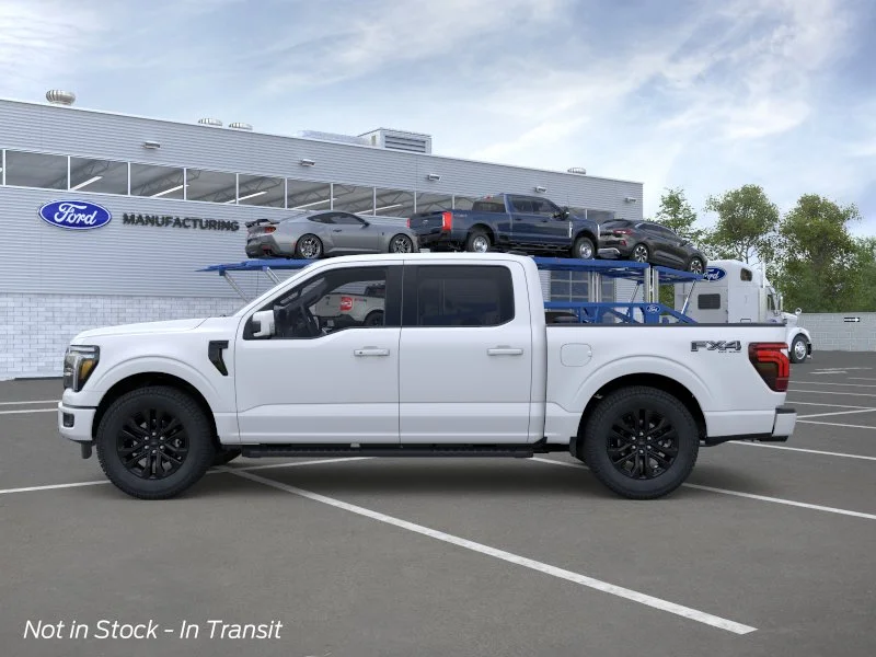 New 2026 Star White Metallic Tri-Coat Ford Lariat® image 3