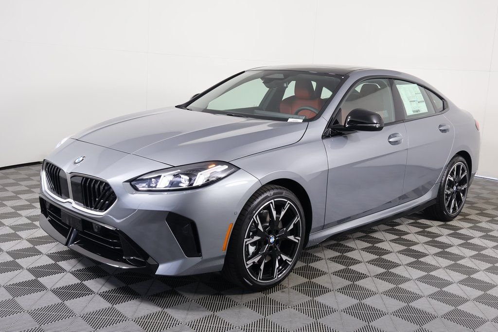 New 2026 Skyscraper Grey Metallic BMW 228 Gran Coupe image 1