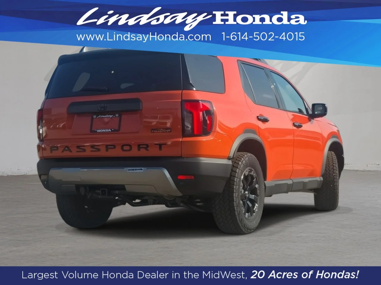 New 2026 Sunset Orange Honda TrailSport Elite image 12