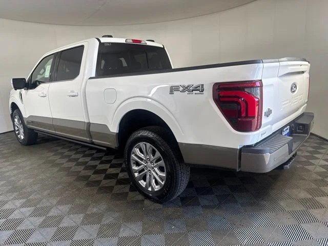 New 2026 Star White Metallic Tri-Coat Ford King Ranch image 6