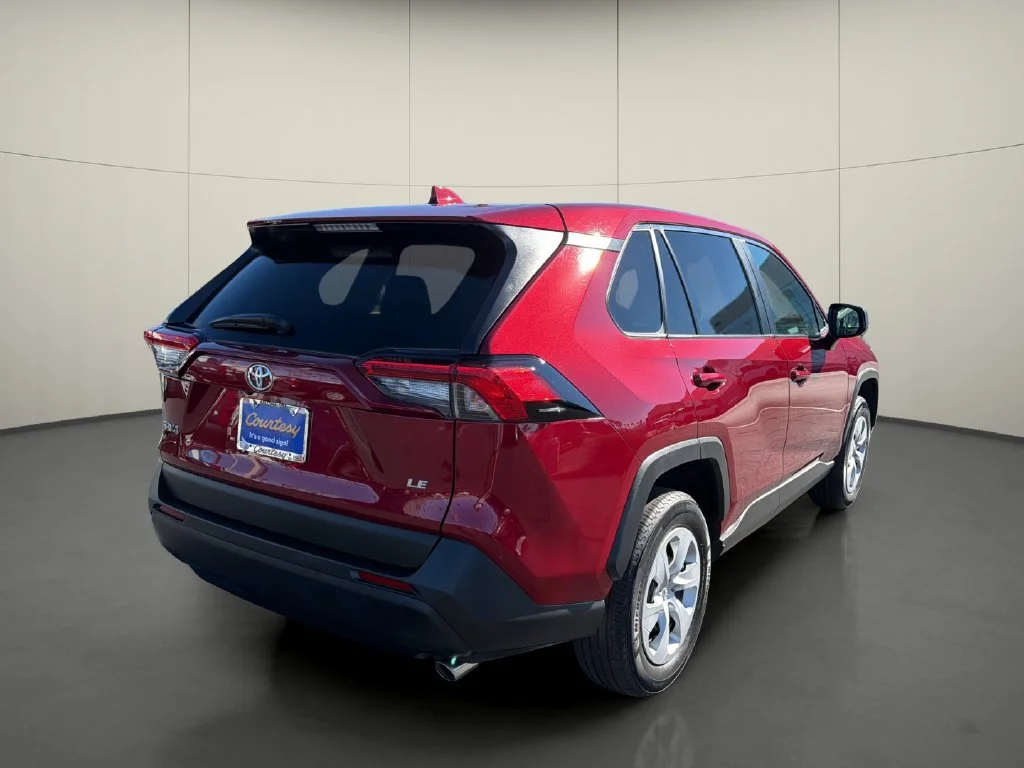 Used 2025 Red Toyota LE image 7
