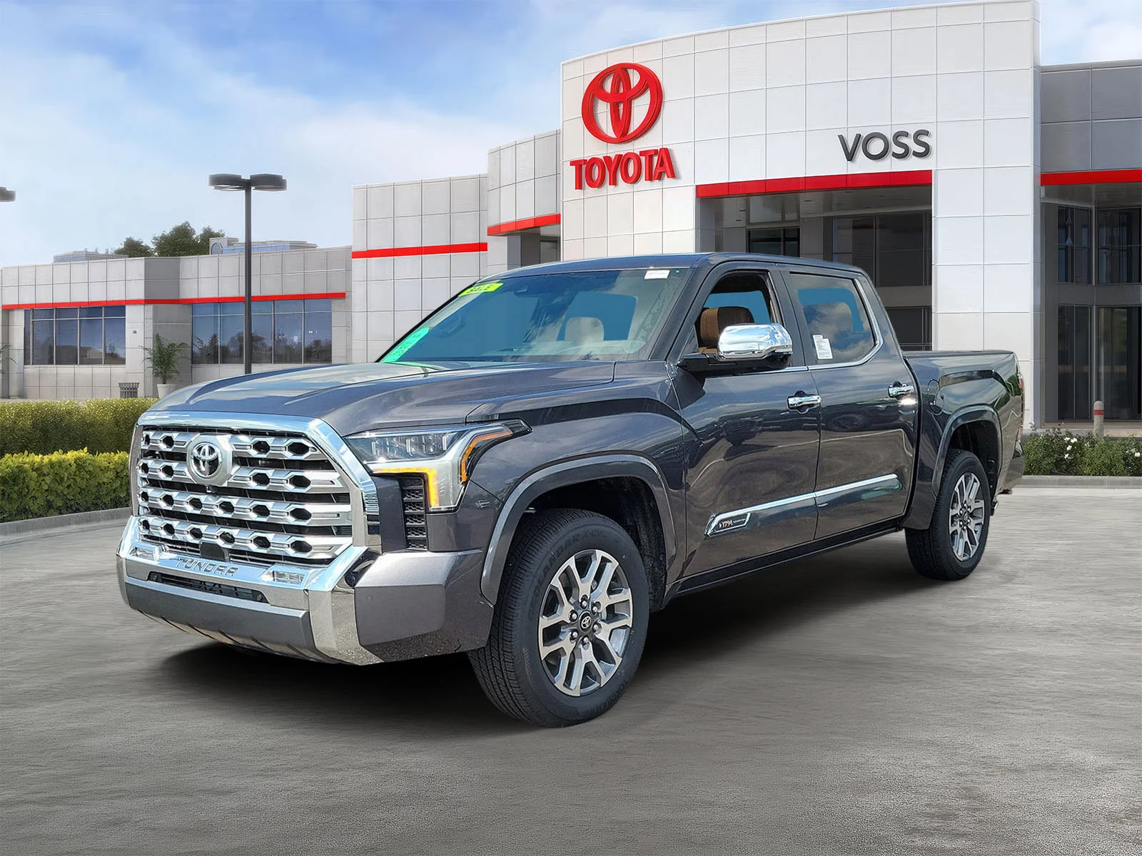 New 2026 Magnetic Gray Metallic Toyota 1794 Edition CrewMax 5.5