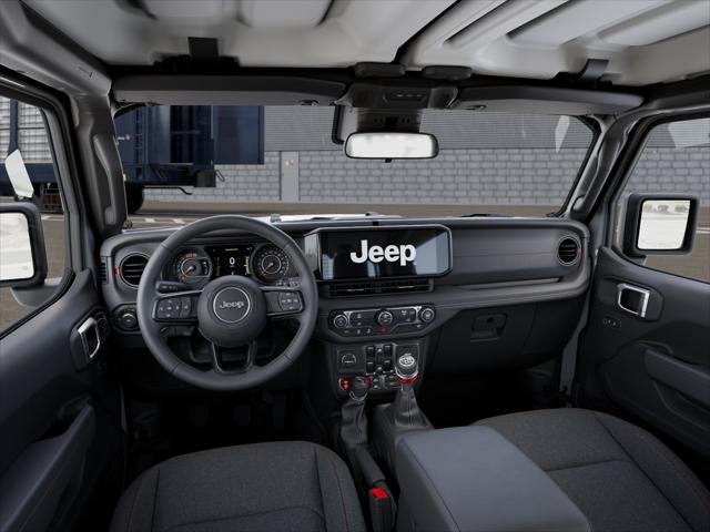 New 2026 Bright White Clearcoat Jeep Rubicon image 8