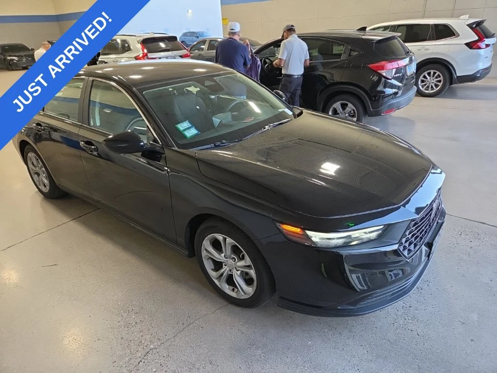Used 2024 Crystal Black Pearl Honda LX image 2