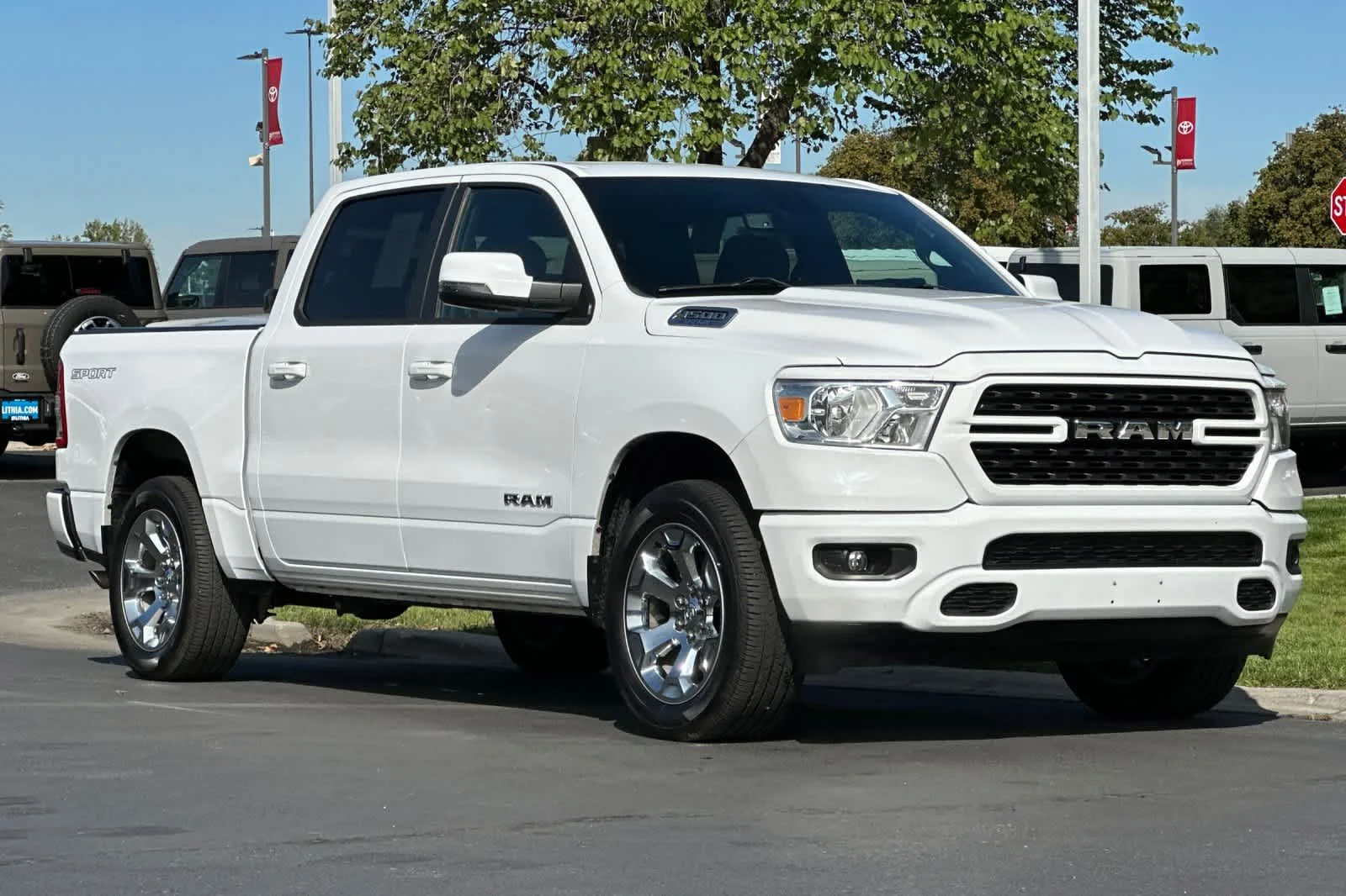 Certified Used 2023 Bright White Clearcoat Ram Big Horn image 9