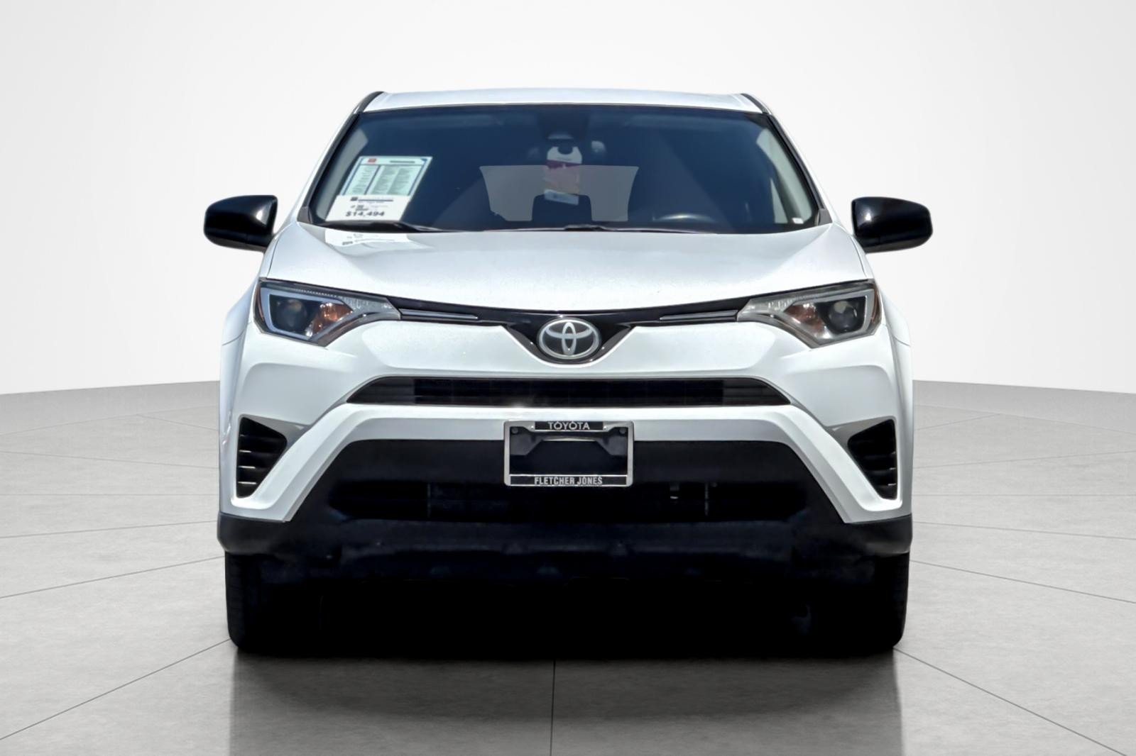 Used 2017 Super White Toyota LE image 8