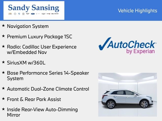 Used 2024 White Cadillac Premium Luxury image 7