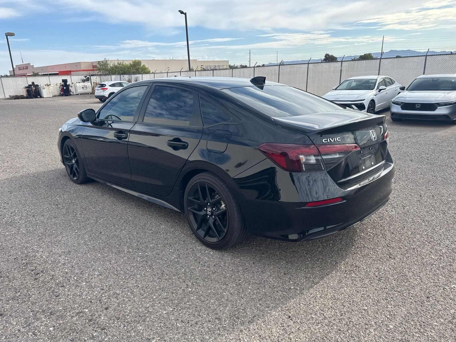 Certified Used 2025 Crystal Black Pearl Honda Sport image 3