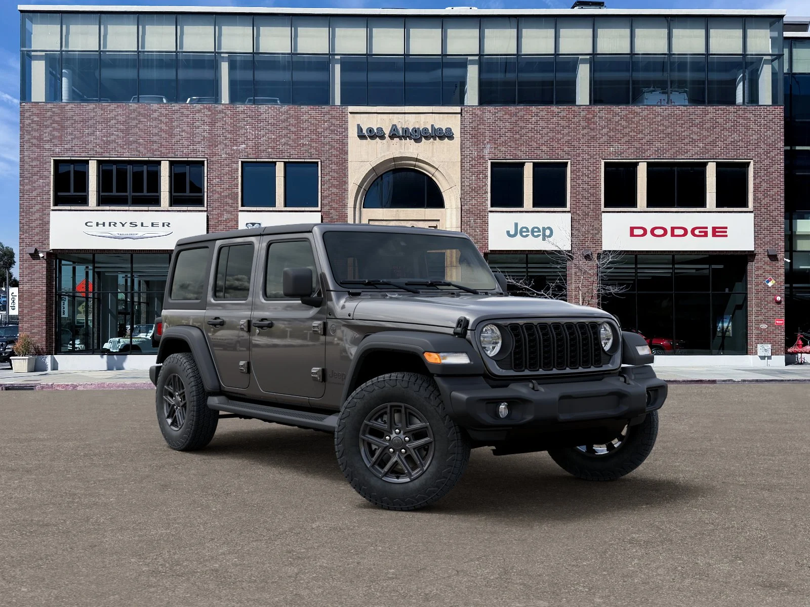 New 2026 Granite Crystal Metallic Clear-Coat Exterior Paint Jeep Sport S image 31