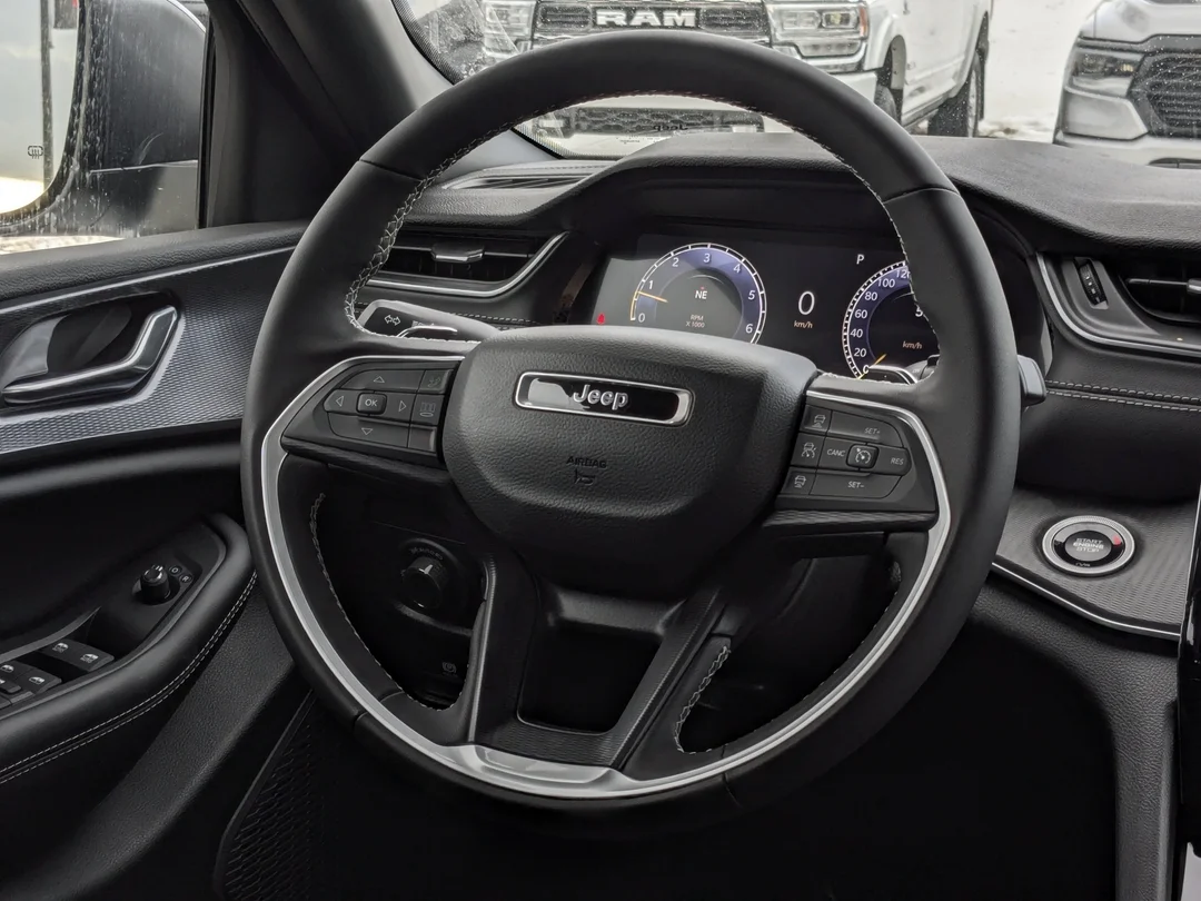 New 2025 White Jeep Laredo - - 4x4 - Heated Seats & Steering - Adaptive Cruise - LED Lighting & More! image 16