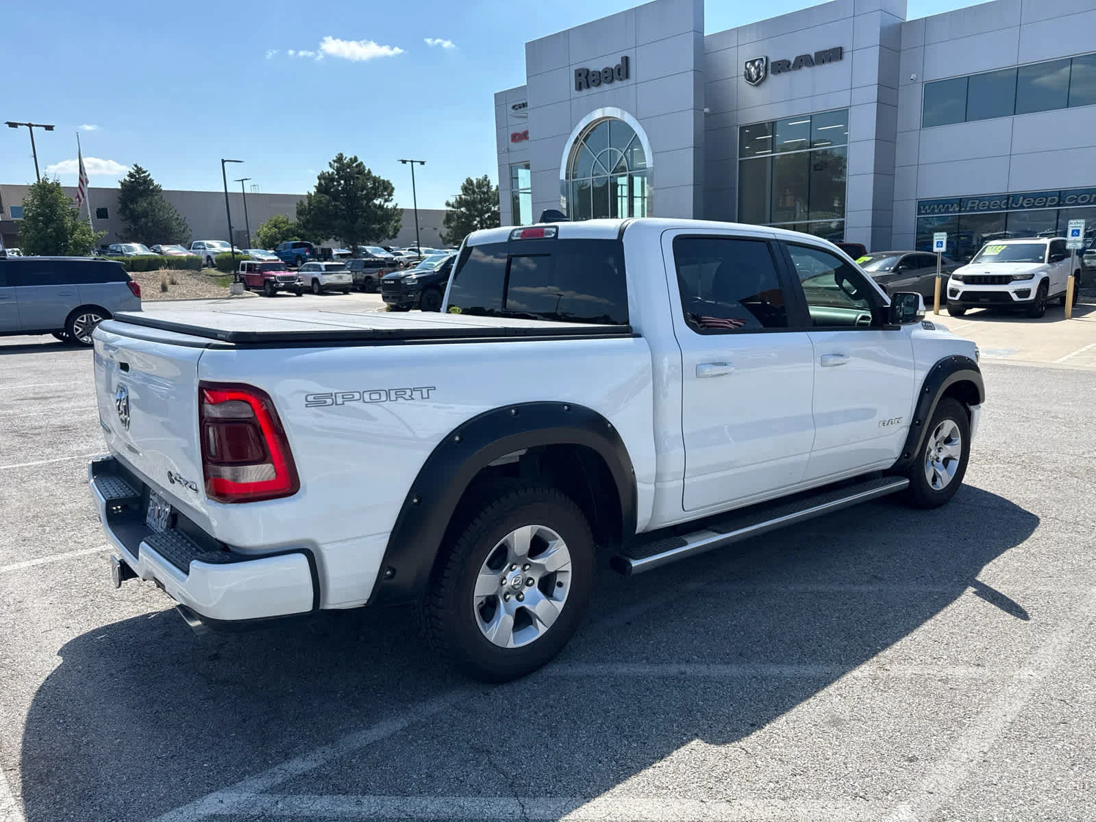 Used 2020 Bright White Clearcoat Ram Big Horn image 5