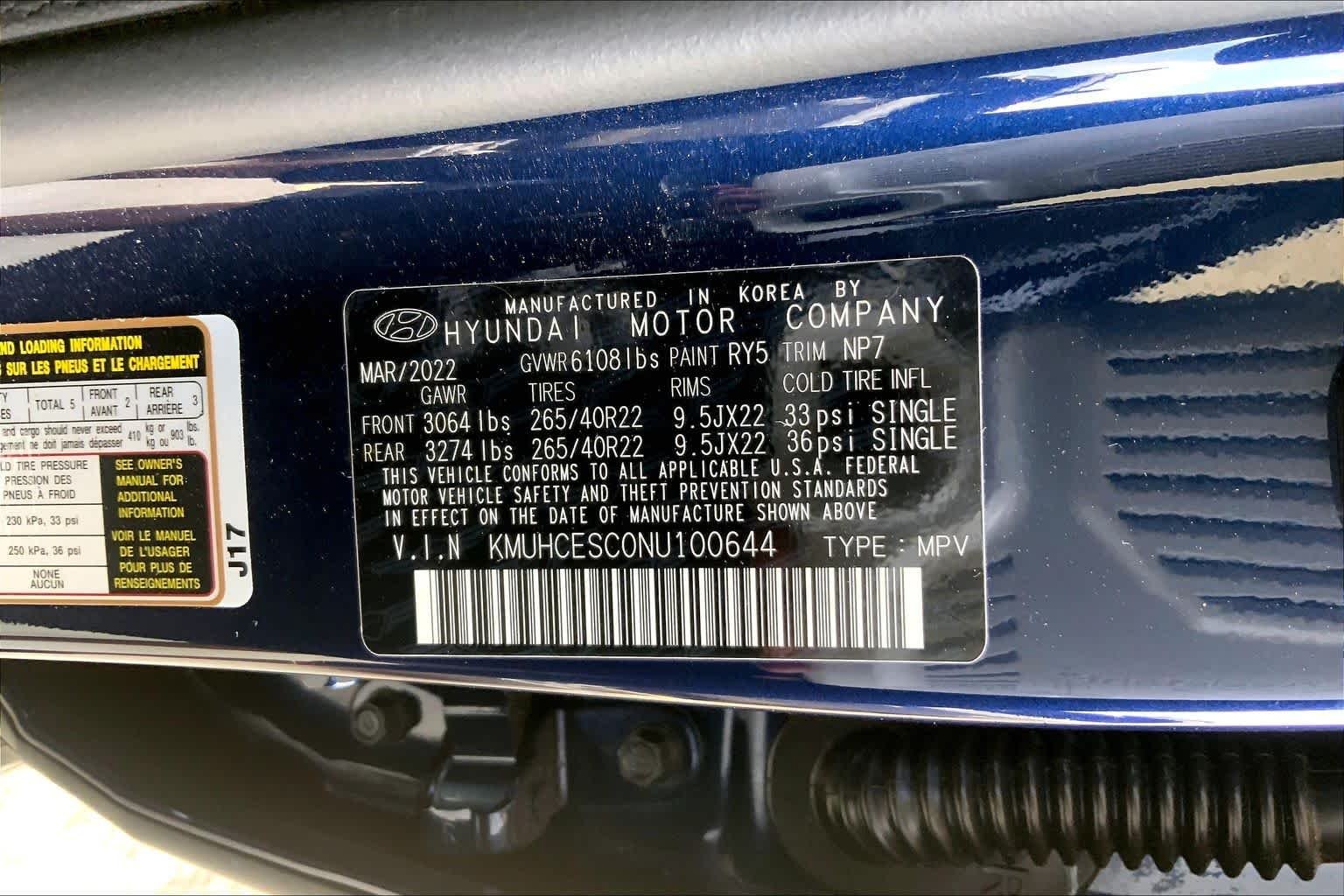 Used 2022 Adriatic Blue Genesis  image 32