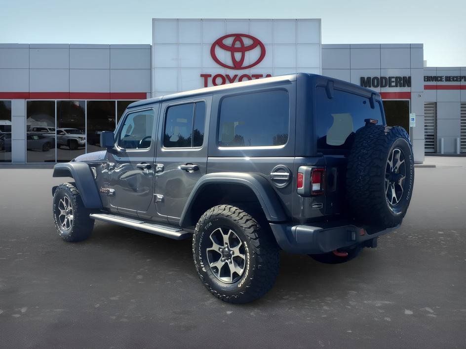 Used 2018 Granite Crystal Metallic Clearcoat Jeep Rubicon image 3