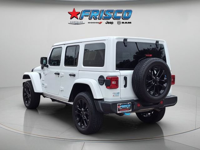 Used 2024 White Jeep Sahara 4xe image 5